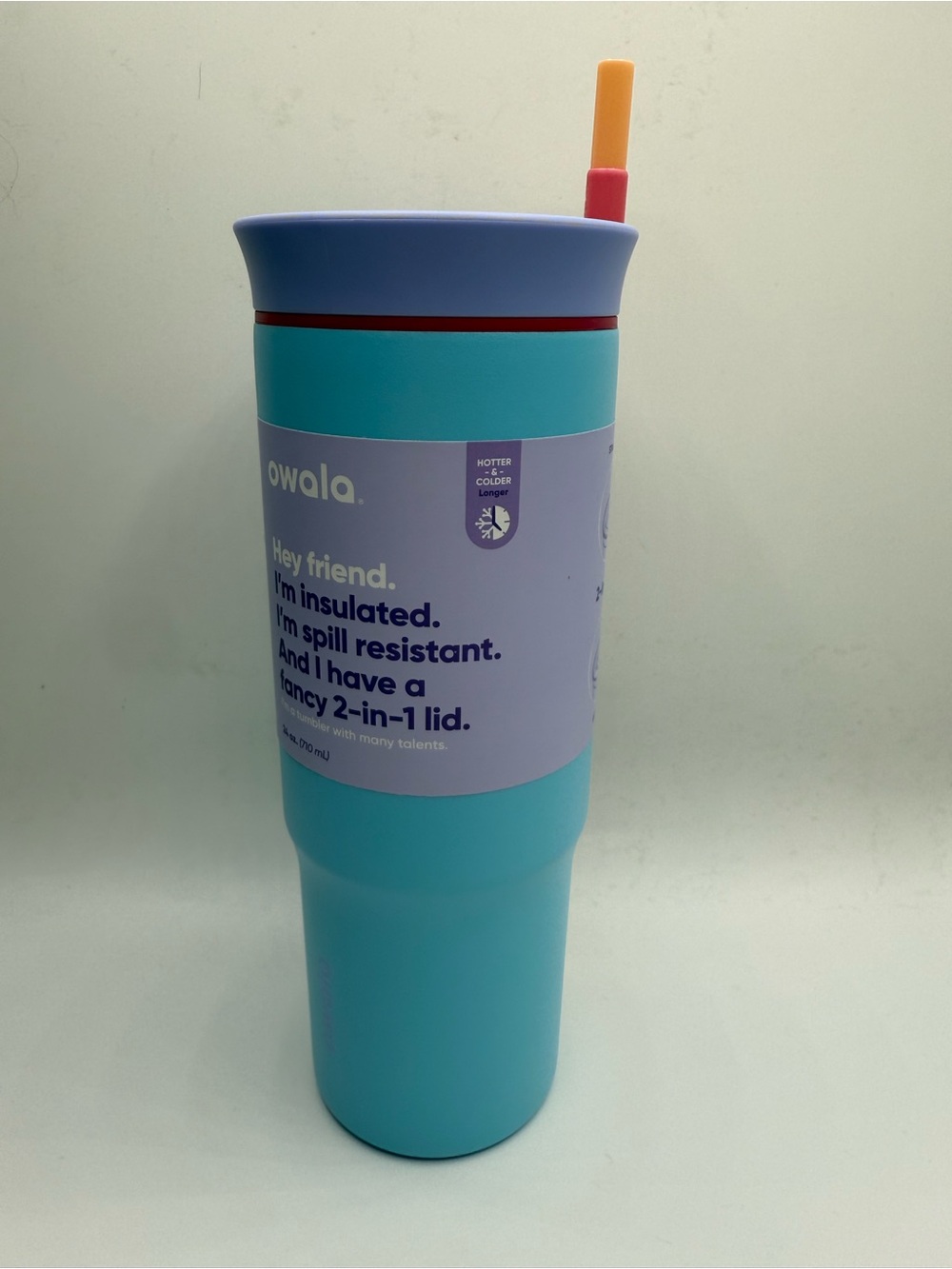 Owala 24 oz Stainless Steel Tumbler In Bloom NWT
